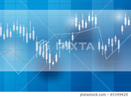 金融市場圖表圖像圖 65349420