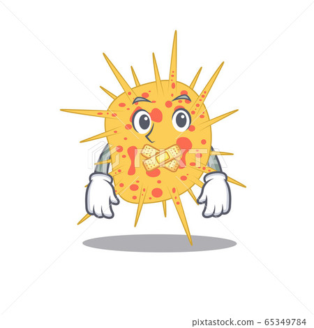 Mycobacterium kansasii cartoon character style with mysterious silent gesture Mycobacterium kansasii cartoon character style with mysterious silent gesture 65349784