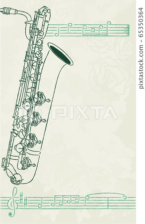 Name tag template single green 1 [baritone sax] 65350364