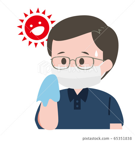 Middle-aged office worker mask polo shirt Middle-aged office worker mask polo shirt 65351838