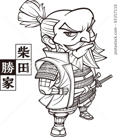 柴田克惠2頭黑色和白色 65357118