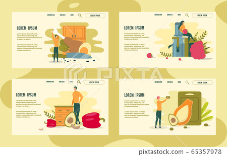 People Stick for Balanced Nutrition, Website. 65357978