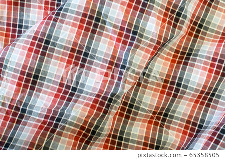 The texture of cotton fabric. Close-up. Different. The texture of cotton fabric. Close-up. Different. 65358505