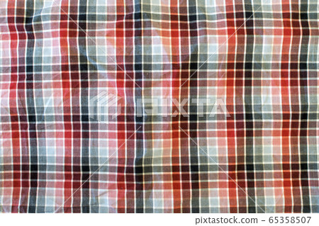 The texture of cotton fabric. Close-up. Different. The texture of cotton fabric. Close-up. Different. 65358507
