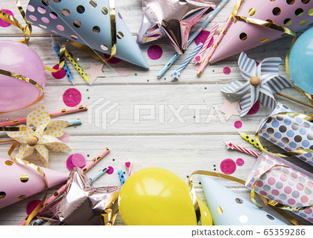 Happy birthday or party background Happy birthday or party background 65359286