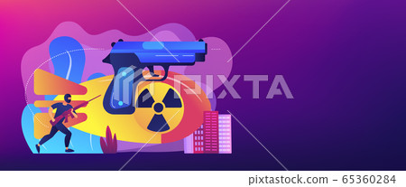 International terrorism concept banner header. 65360284