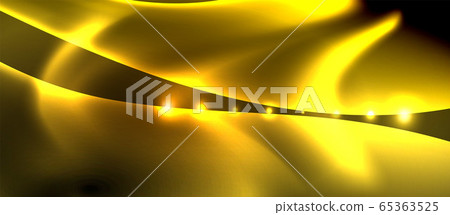 Abstract background. Shiny design neon waves with light effects, techno trendy design. Vector Illustration For Wallpaper, Banner, Background, Card, Book Illustration, landing page 65363525
