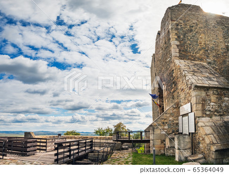 Inner Court of medieval Neamt Citadel, Romania 65364049
