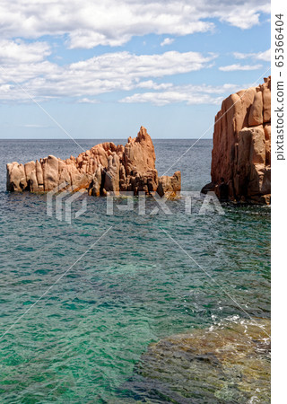 Beach of Red Rocks of Arbatax - Sardinia, Italy 65366404