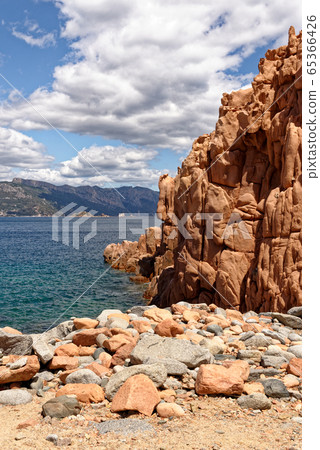 Beach of Red Rocks of Arbatax - Sardinia, Italy 65366426