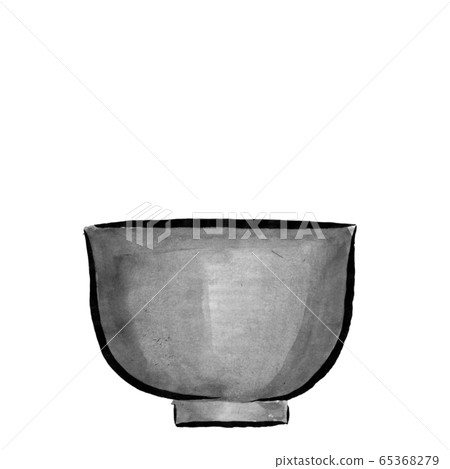 碗餐具（手繪墨水） 65368279