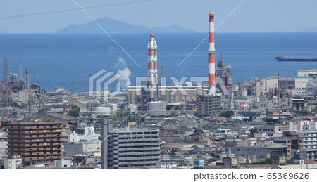 Near Niihama city and Sumitomo Chemical's Ehime factory near Kikumoto area Near Niihama city and Sumitomo Chemical's Ehime factory near Kikumoto area 65369626