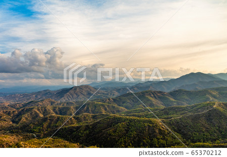 Troodos mountains panorama near Lefke town, North Troodos mountains panorama near Lefke town, North 65370212