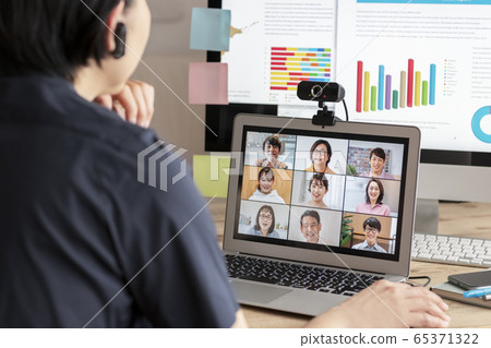 Online meeting Web conference image 65371322