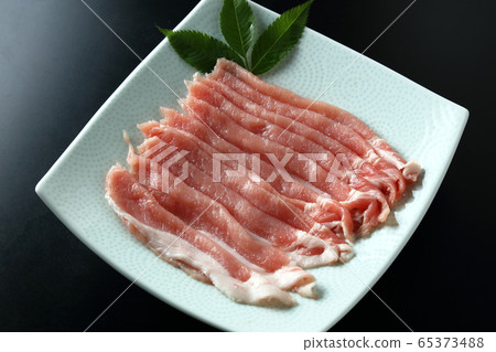 Pork loin sliced Pork loin sliced 65373488