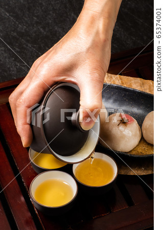 Chinese Tea Set of the Chinese tea 65374001