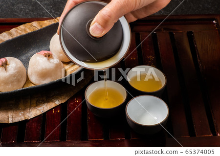 Chinese Tea Set of the Chinese tea 65374005