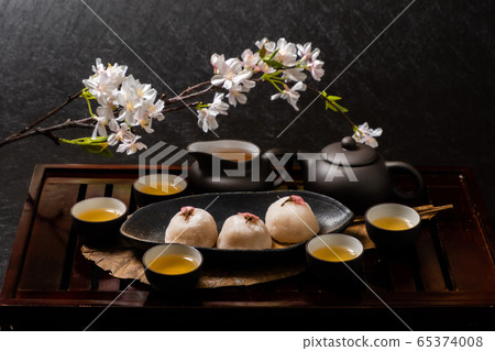 Chinese Tea Set of the Chinese tea 65374008
