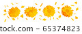 3d realistic marigold flower. Calendula isolated on white background. Top view. Beautiful illustrator. Calendula close up 65374823