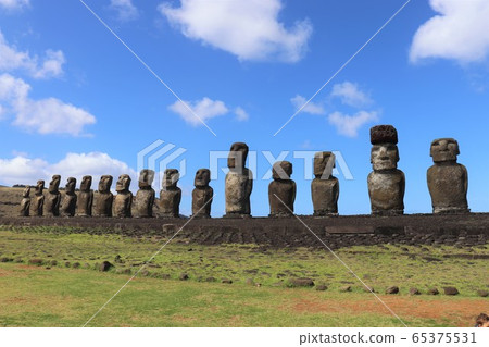 Easter Island, Moai, Ahu Tongariki 65375531