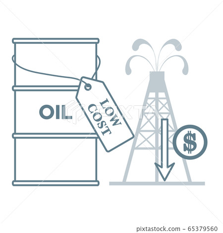 Oil Economic Crisis Drop prices falls down WTI 65379560