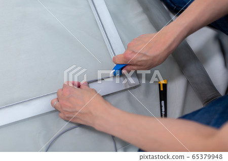 Refitting screen door DIY Refitting screen door DIY 65379948