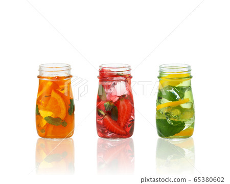 Summer fruit cocktails. Summer fruit cocktails. 65380602