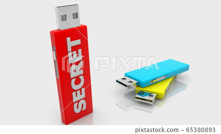 USB Memory Sticks with Secret concept 65380893