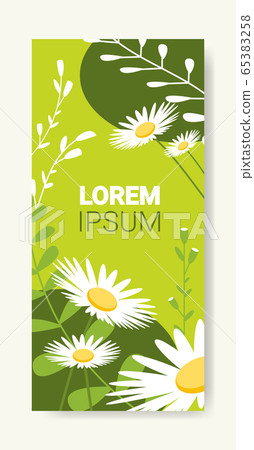 beautiful flowers and leaves floral spring poster vertical greeting card beautiful flowers and leaves floral spring poster vertical greeting card 65383258