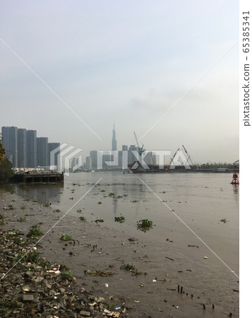 Big river in Bangkok morning Big river in Bangkok morning 65385341