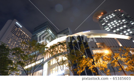 [Osaka night view] The view from Nishi Umeda Square 65385603