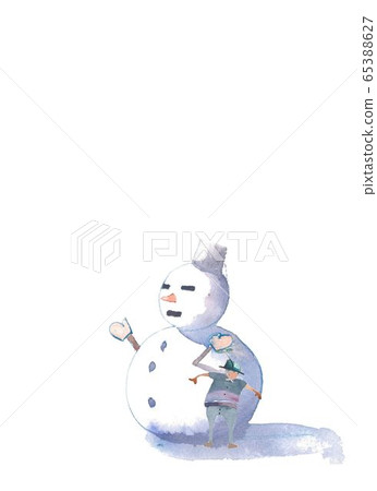 Fairy snowman 65388627