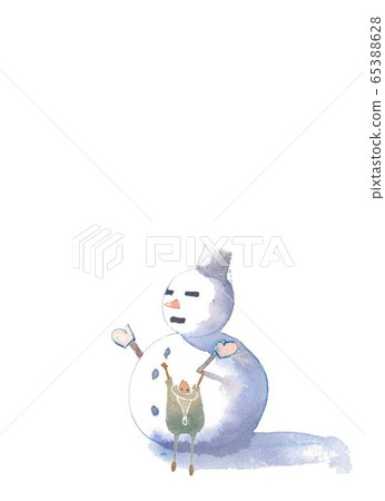 Fairy snowman 65388628