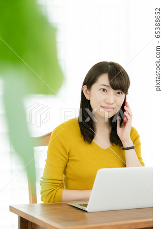 Female smartphone Female smartphone 65388652