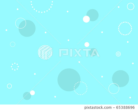 天藍色背景和白色圓圈背景 65388696