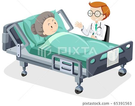 Poster design for coronavirus theme with sick Poster design for coronavirus theme with sick 65391563