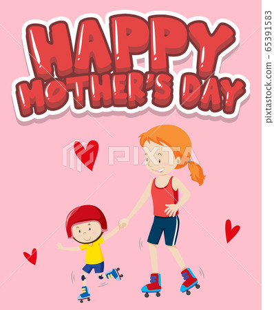 Happy mother's day sign 65391583