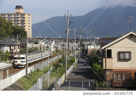 日本幹線415號鋼車從草見站出發 日本幹線415號鋼車從草見站出發 65391775