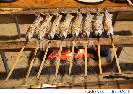 Charcoal grilled egg Charcoal grilled egg 65392096