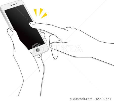 手機：智能手機智能手機支付電話手機移動商務終端app手 65392665
