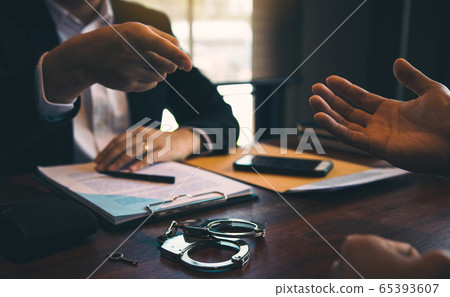 Police officers are talking about allegations of 65393607