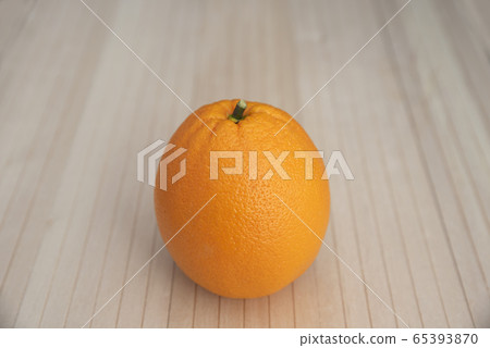 Orange, Isolated, Fruit, Orange Color, Wooden 65393870