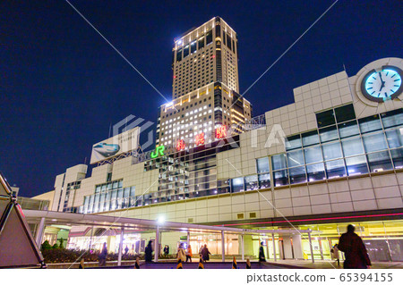 JR北海道札幌站北口/札幌市的夜景 JR北海道札幌站北口/札幌市的夜景 65394155
