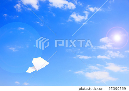 紙飛機在天上飛 65399569