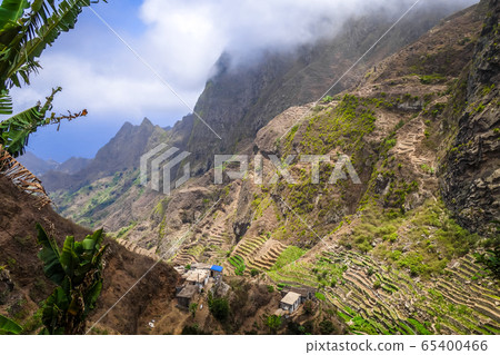 Paul Valley landscape in Santo Antao island, Cape Paul Valley landscape in Santo Antao island, Cape 65400466