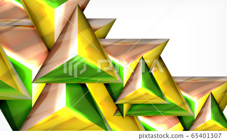 Triangle geometric vector abstract background Triangle geometric vector abstract background 65401307