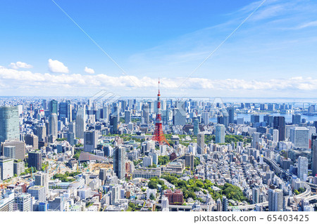 [Tokyo] Urban landscape Tokyo Tower 65403425