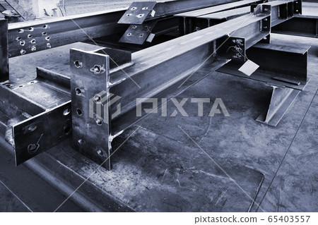 welded metal beams on modern plant welded metal beams on modern plant 65403557