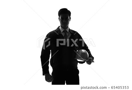 Male silhouette 65405353