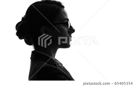 女性剪影 女性剪影 65405354